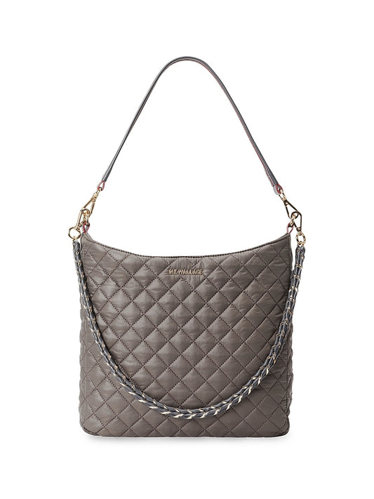 Crosby Quilted Hobo Bag