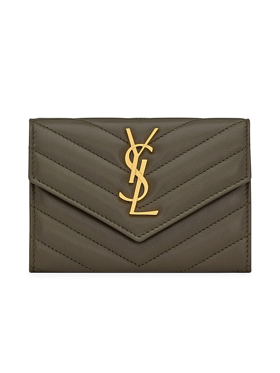 Cassandre Matelassé Small Envelope Wallet in Lambskin
