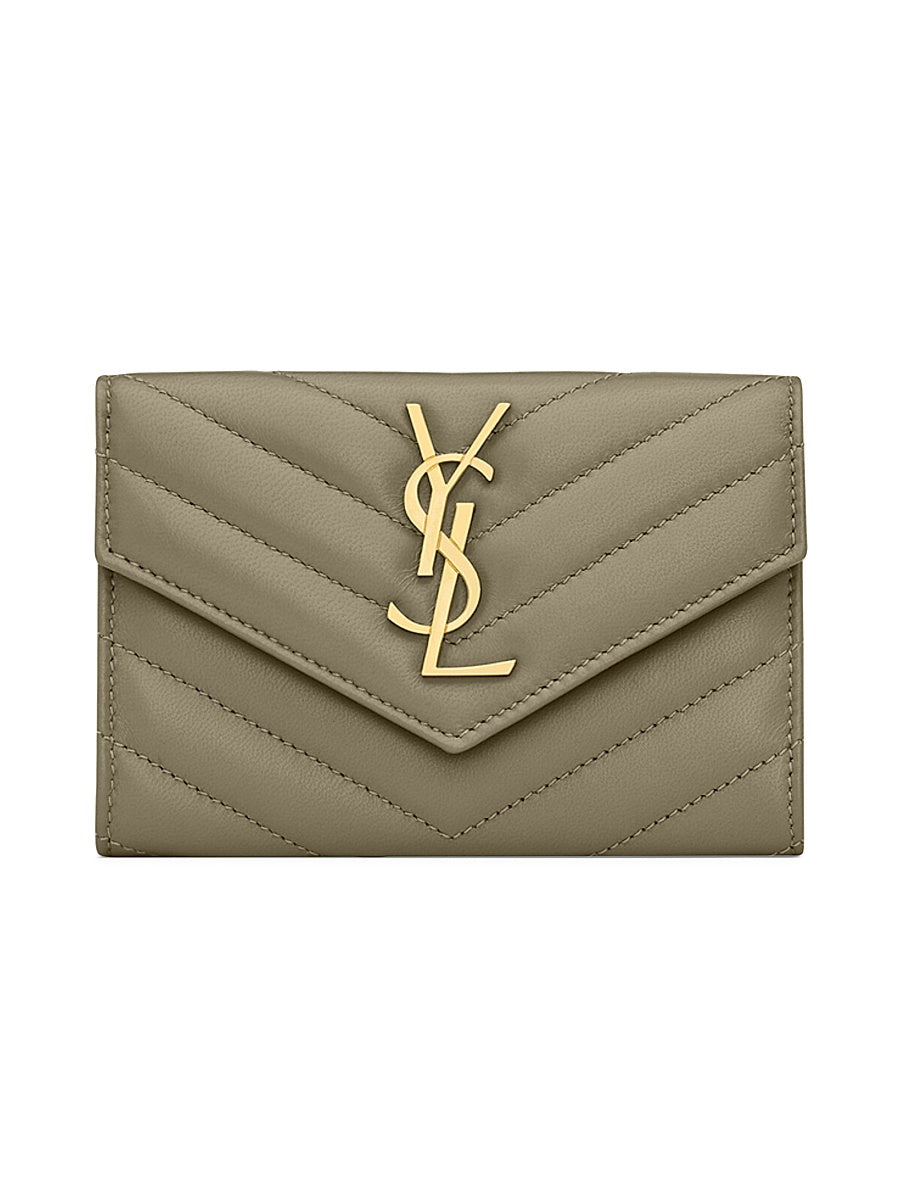 Cassandre Matelassé Small Envelope Wallet in Lambskin