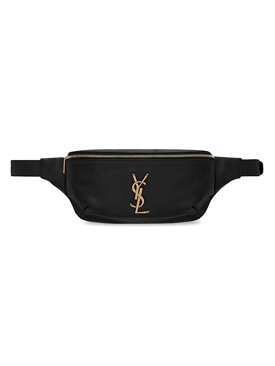Cassandre Classic Belt Bag In Grain De Poudre Embossed Leather