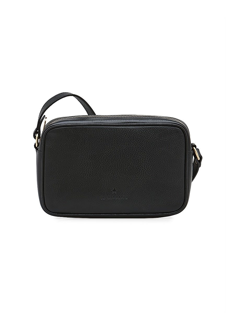 Classic Oliveta Leather Crossbody Bag