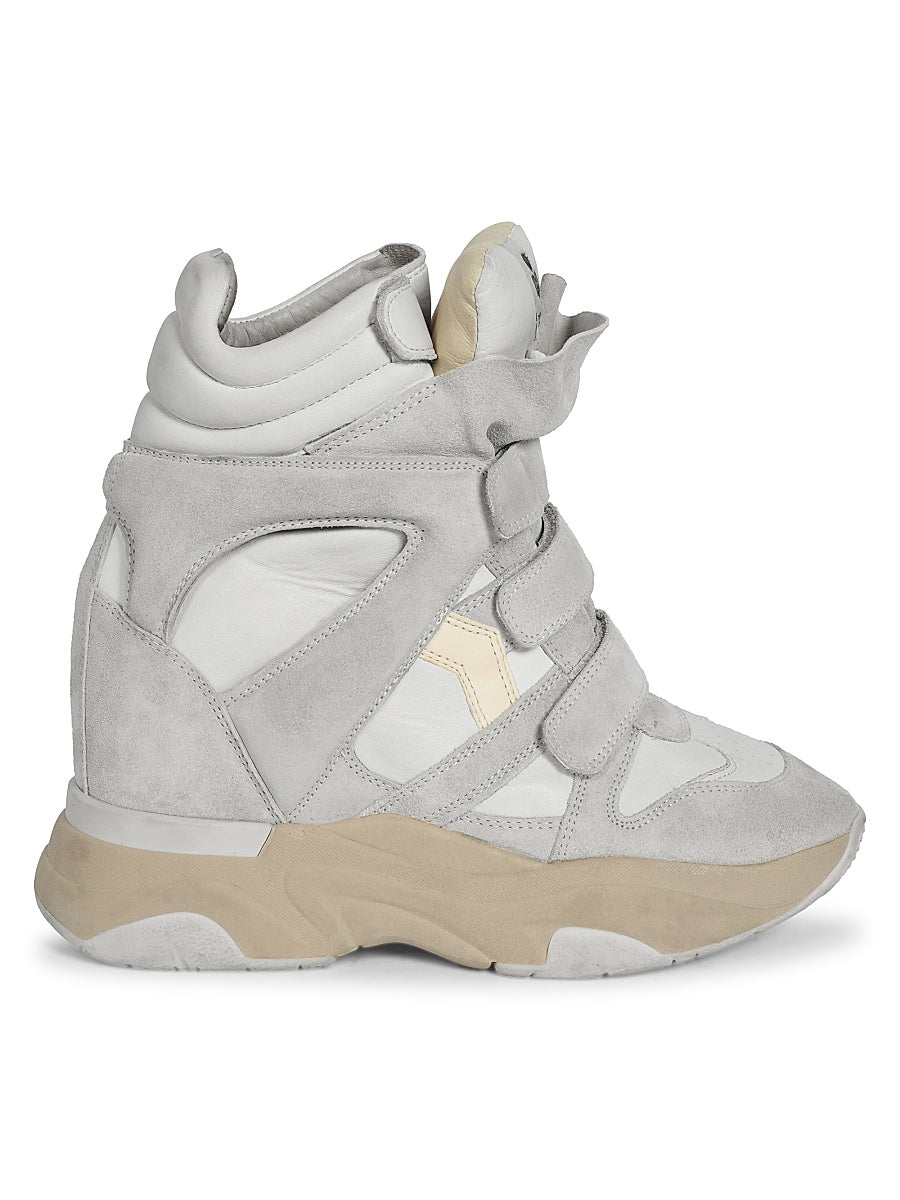Balskee 50MM High-Top Wedge Sneakers
