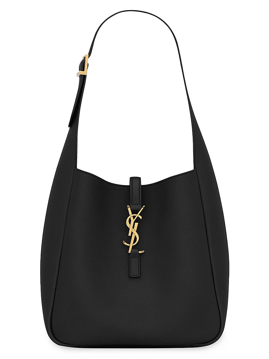 Le 5 à 7 Supple Small Shoulder Bag in Grained Leather