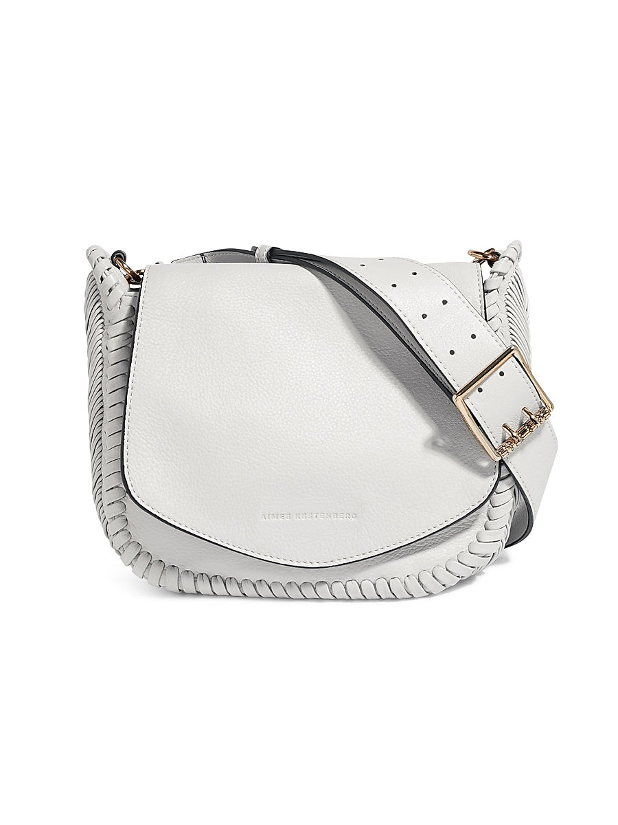 All For Love Leather Saddle Crossbody Bag