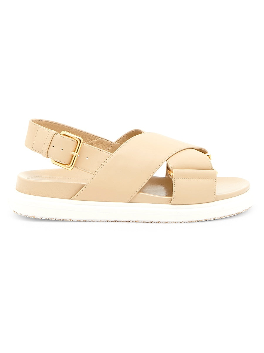 FB Crisscross Leather Sport Sandals