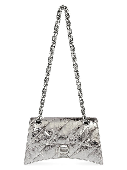 Crush XS Chain Bag Metallized Quilted