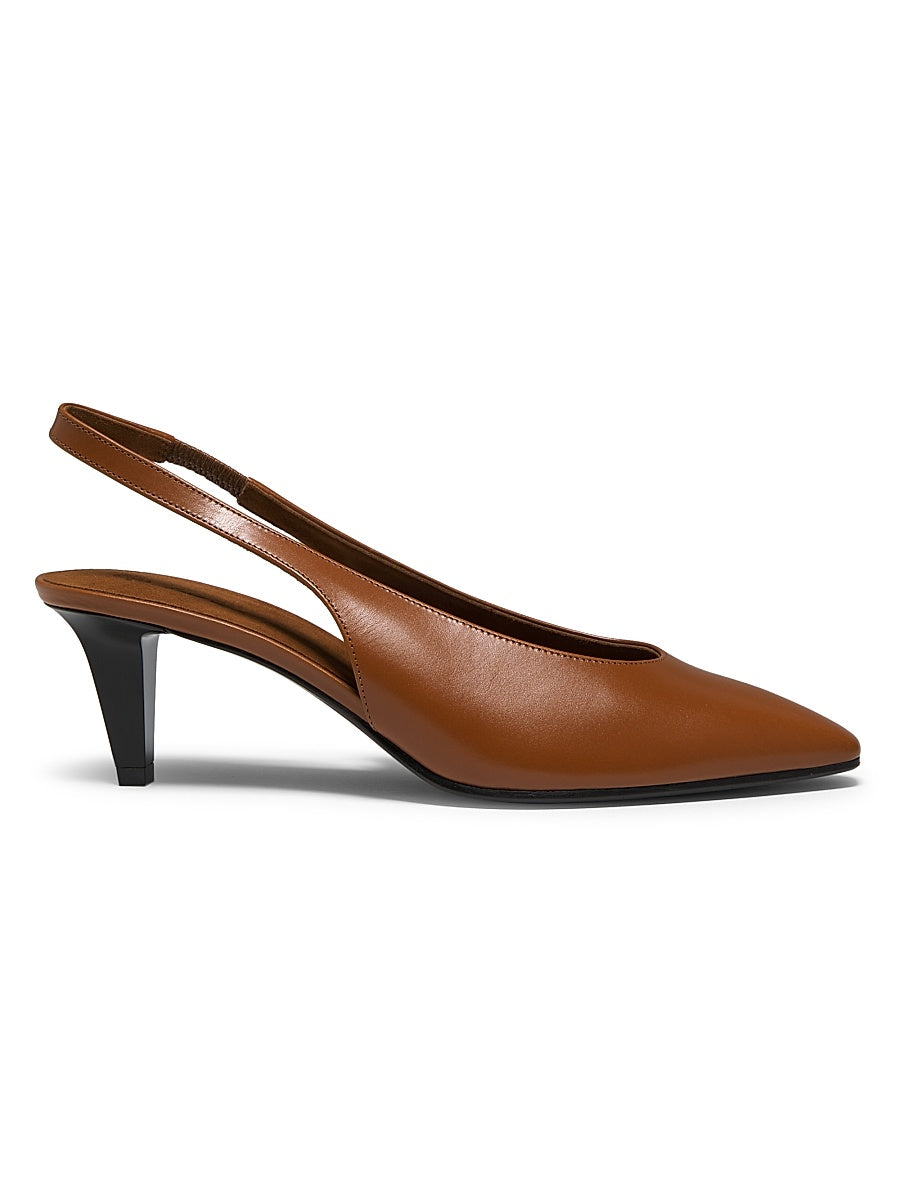 Rebecca Leather Slingback Pumps