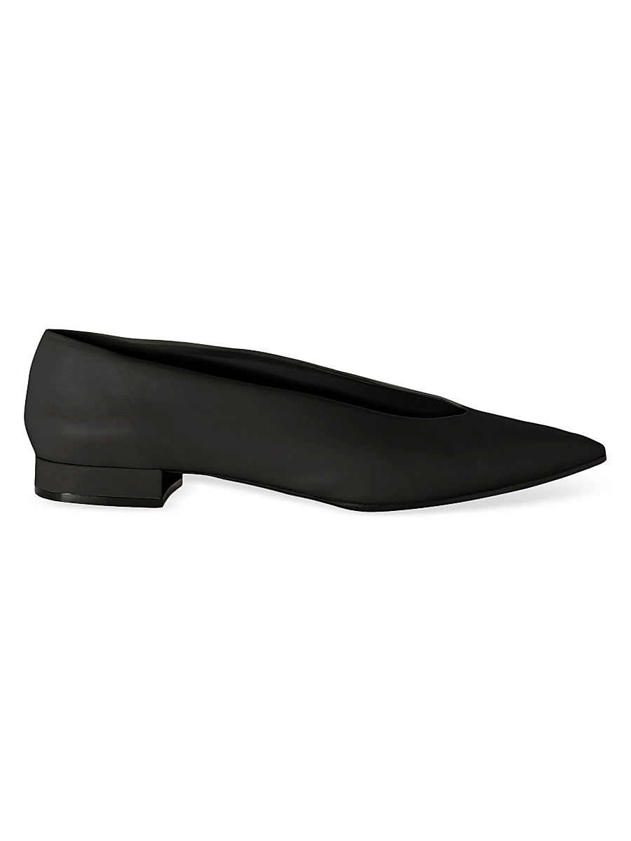 Rebecca Leather Ballet Flats