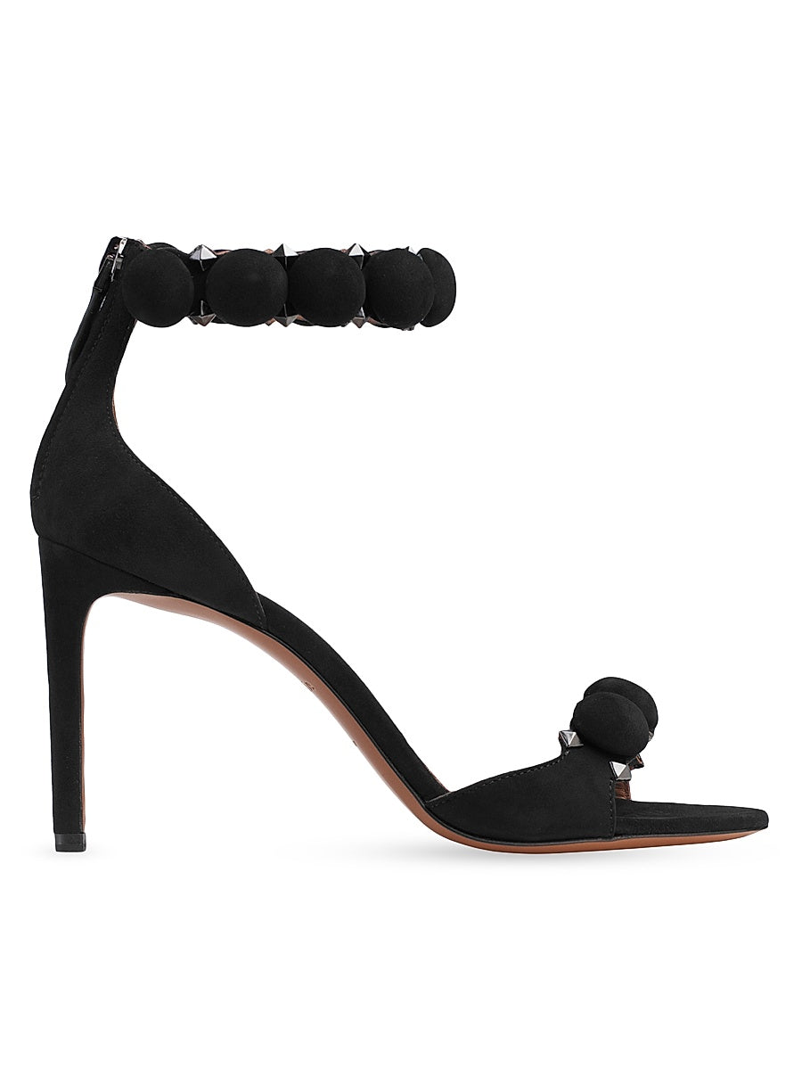 La Bombe 90MM Suede Sandals