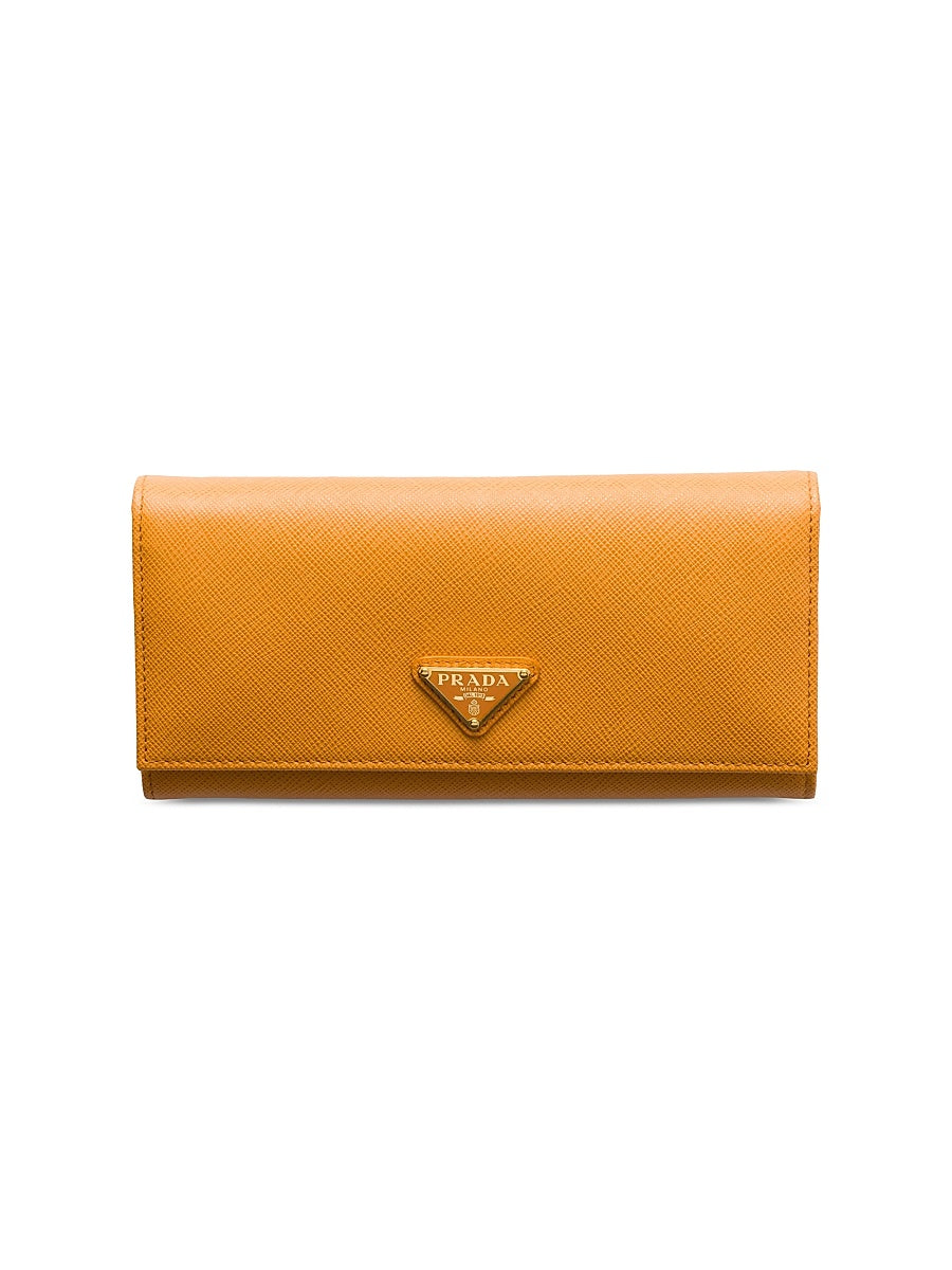 Large Saffiano Leather Wallet