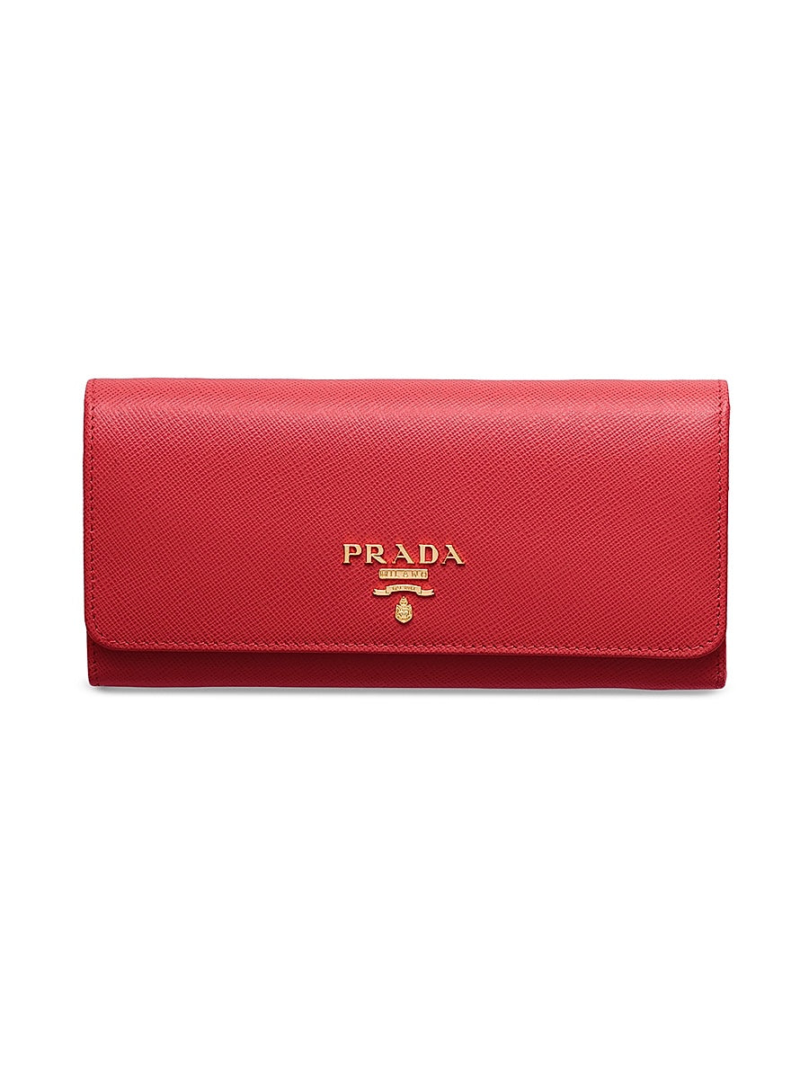 Large Saffiano Leather Wallet