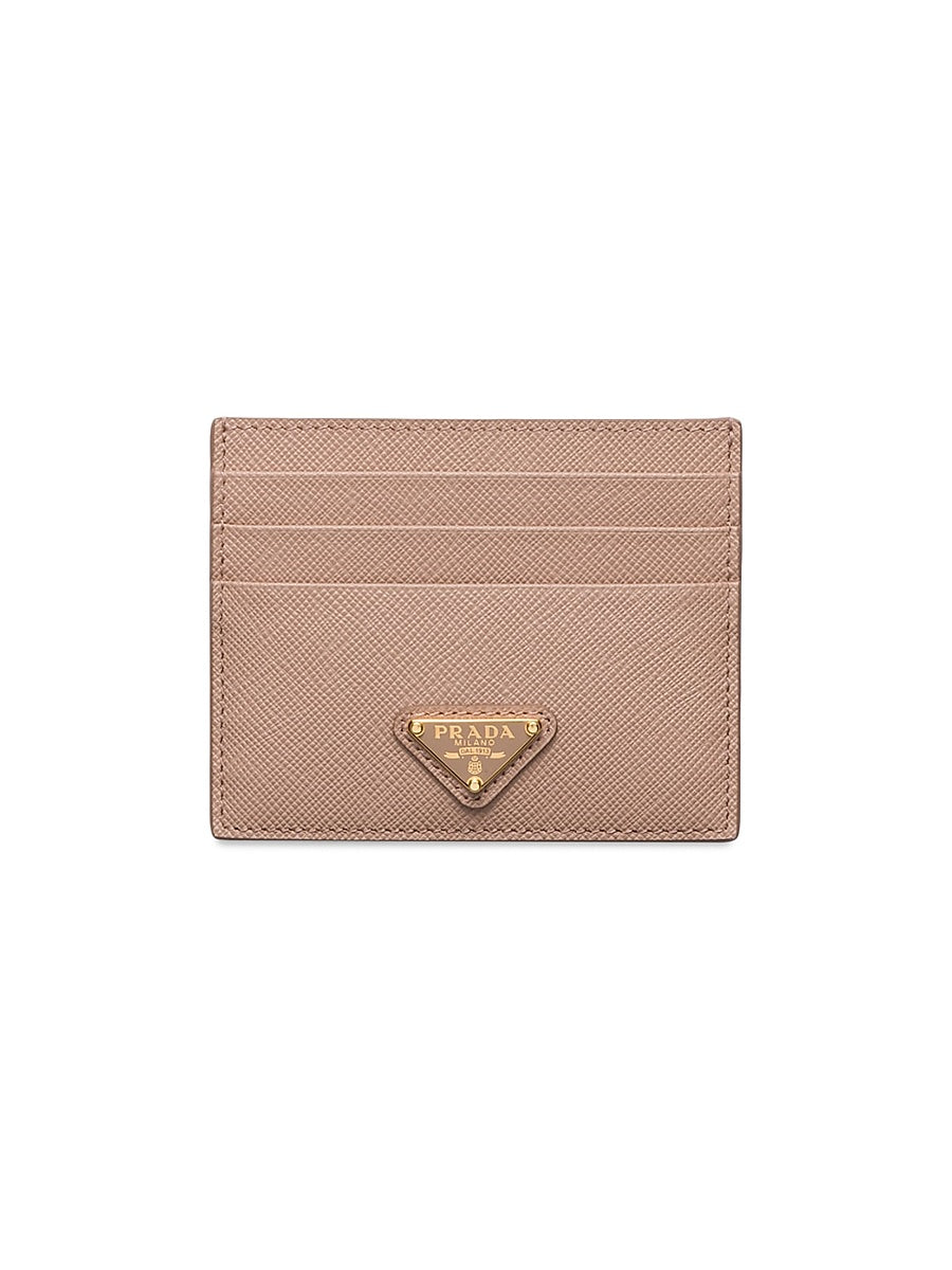 Saffiano Leather Card Holder