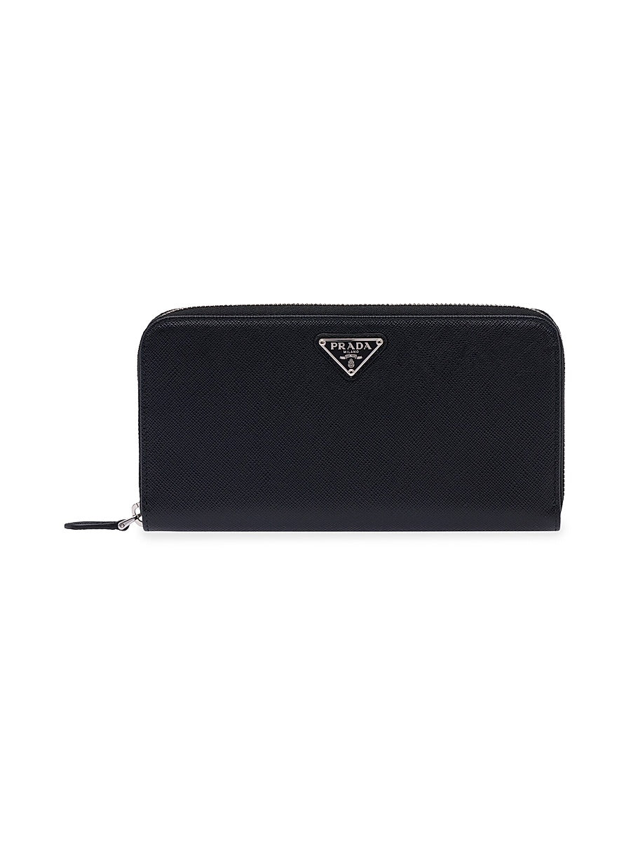 Large Saffiano Leather Wallet