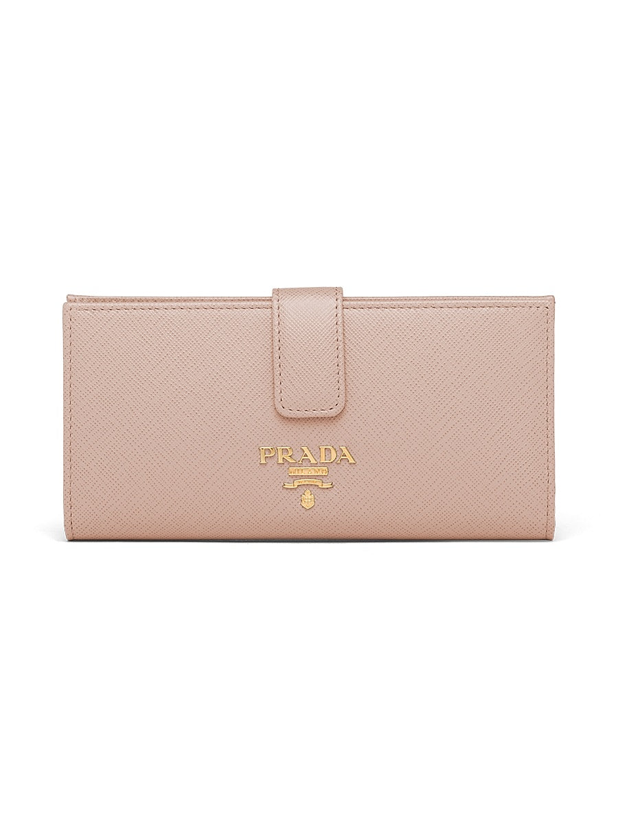 Large Saffiano Leather Wallet