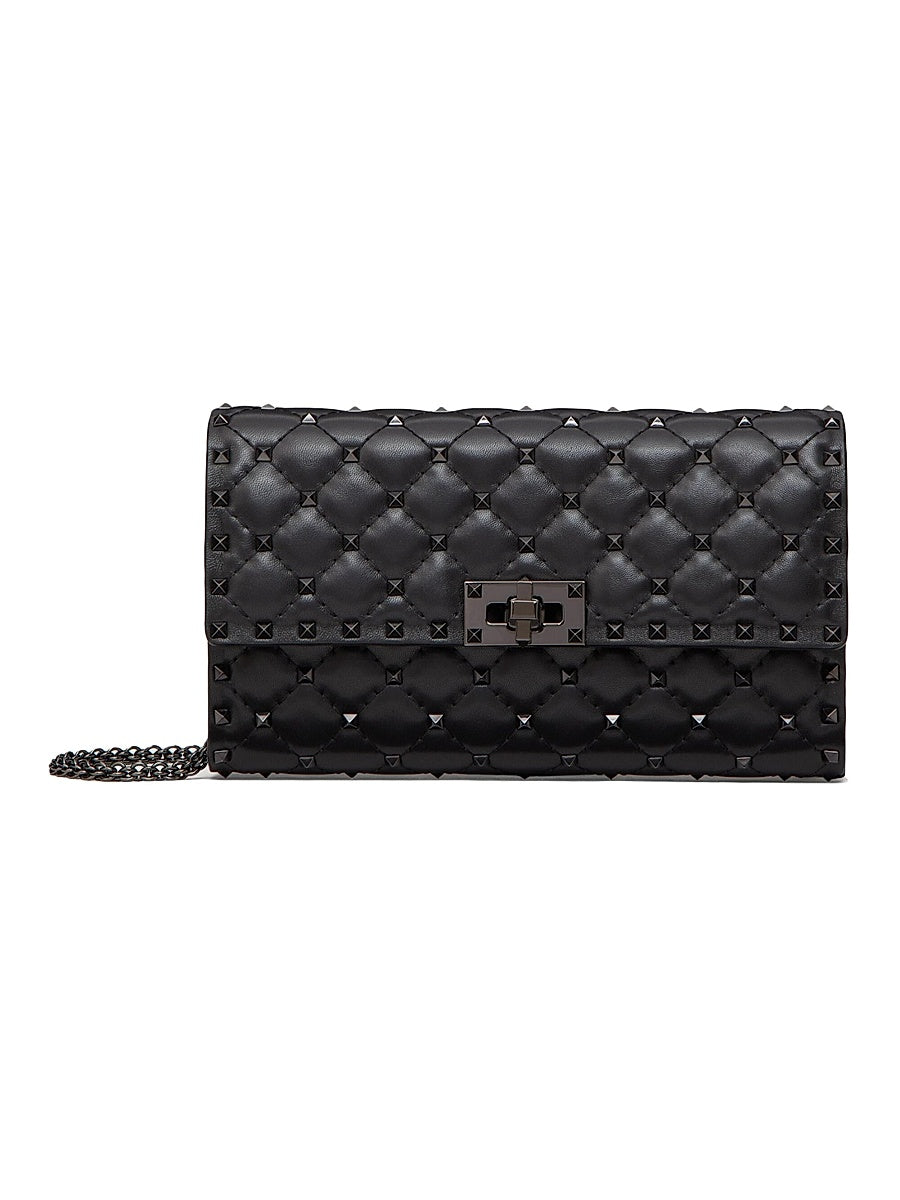 Rockstud Spike Crossbody Nappa Leather Bag