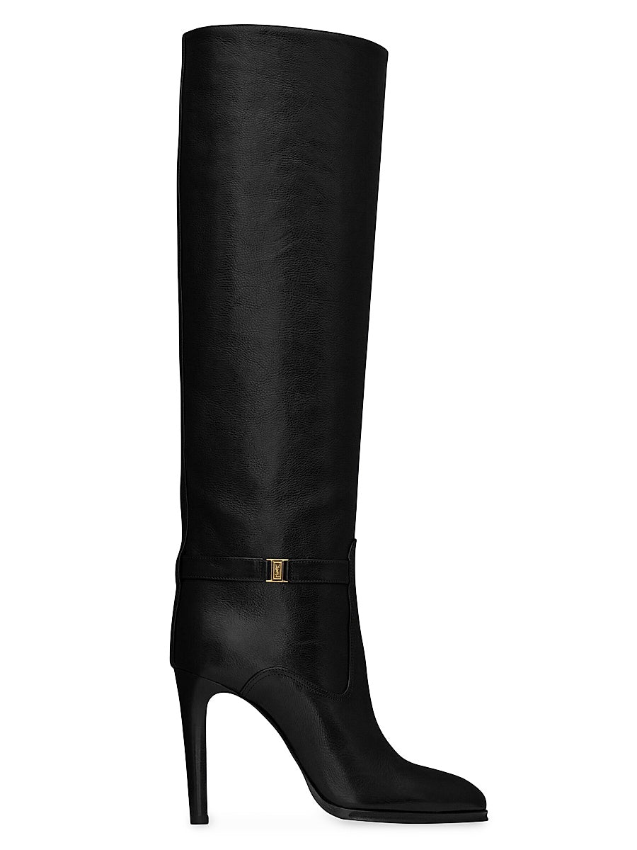 Diane Boots In Grained Leather