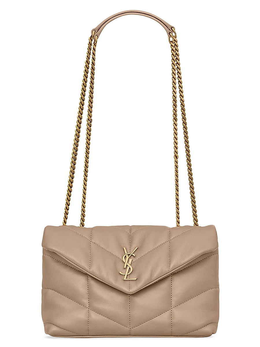 Puffer Toy Shoulder Bag in Quilted Lambskin