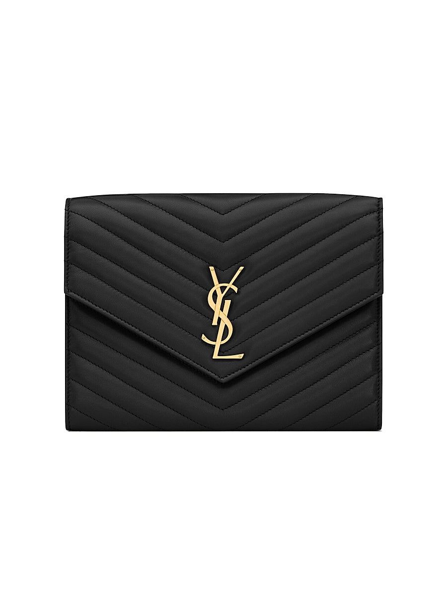Cassandre Matelassé Flap Pouch In Lambskin