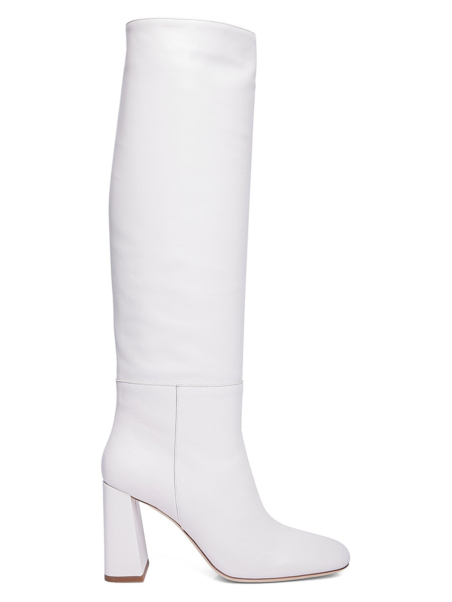 Syd 95MM Leather Block-Heel Boots