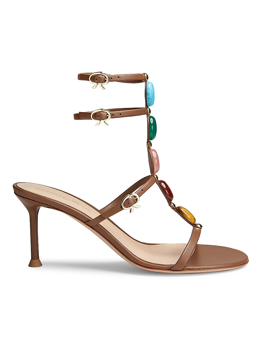Shanti 70MM Nappa Leather Sandals
