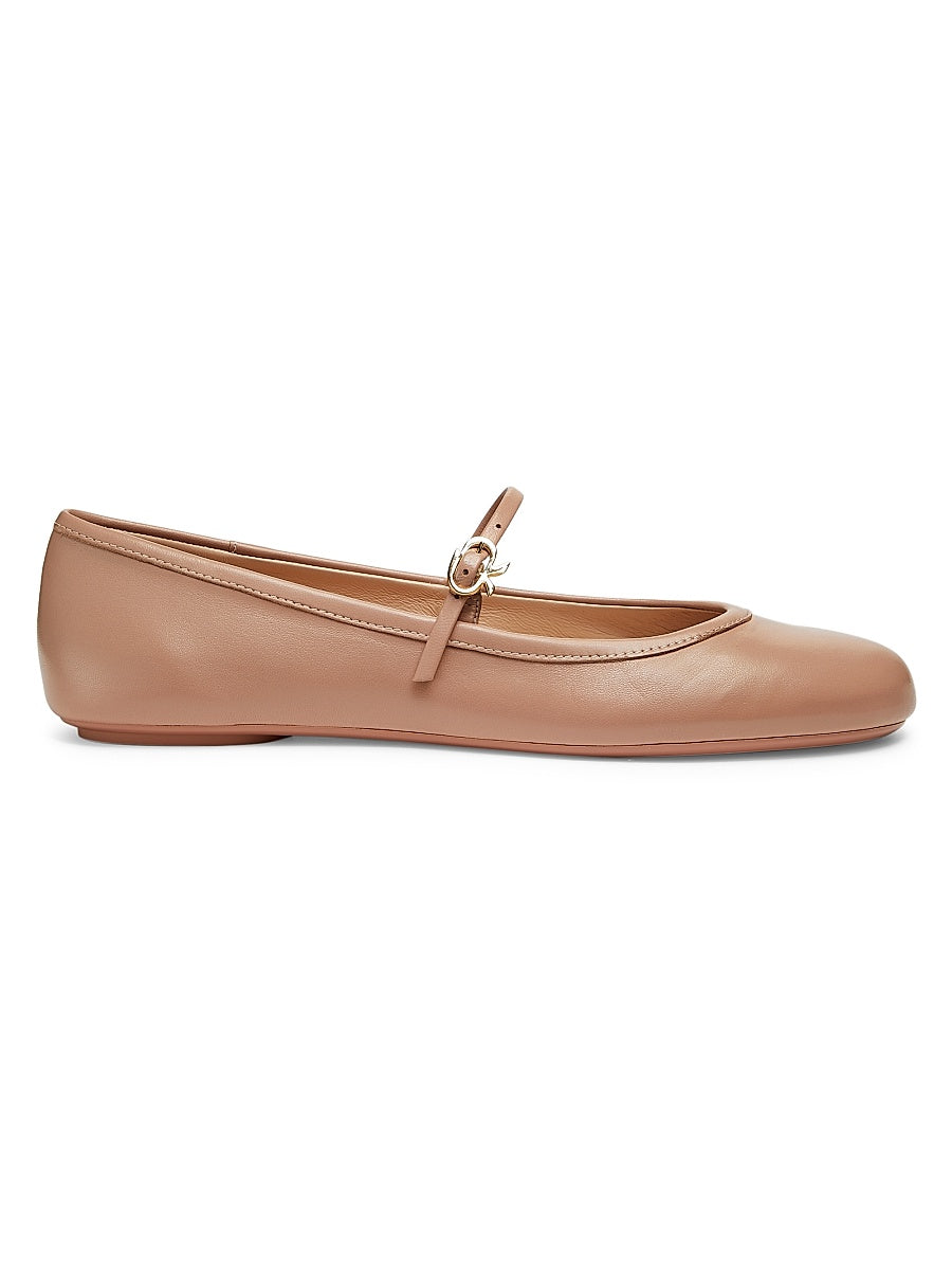 Carla Leather Ballet Flats