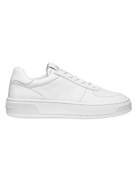 Courtside Low-Top Leather Sneakers