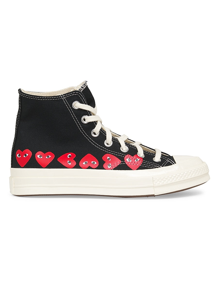 CdG PLAY x Converse Women's Chuck Taylor All Star Heart High-Top Sneakers