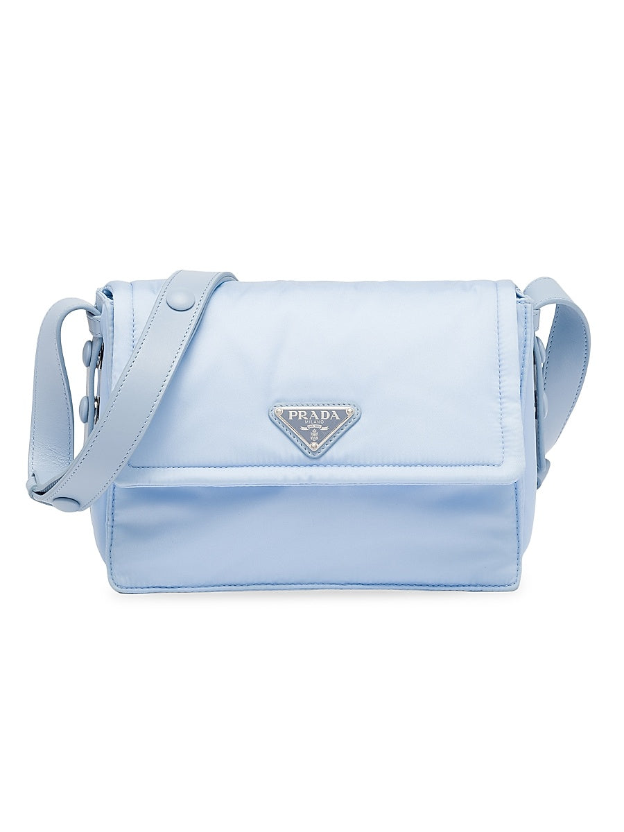 Small Padded Re-Nylon Shoulder Bag