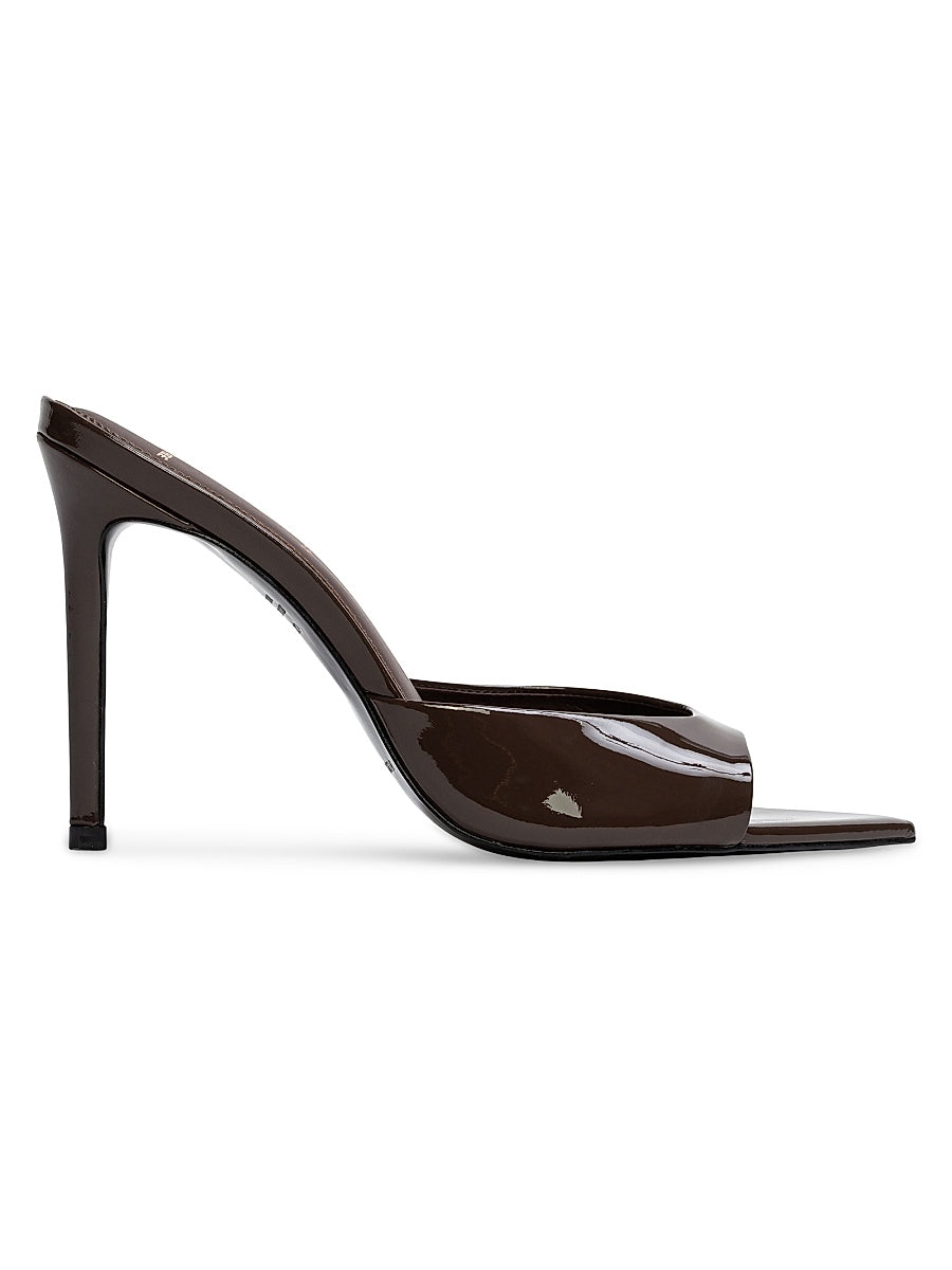 Brea 100MM Patent High Heel Slippers