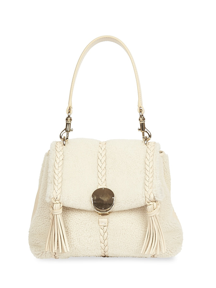 Small Penelope Shearling Bag
