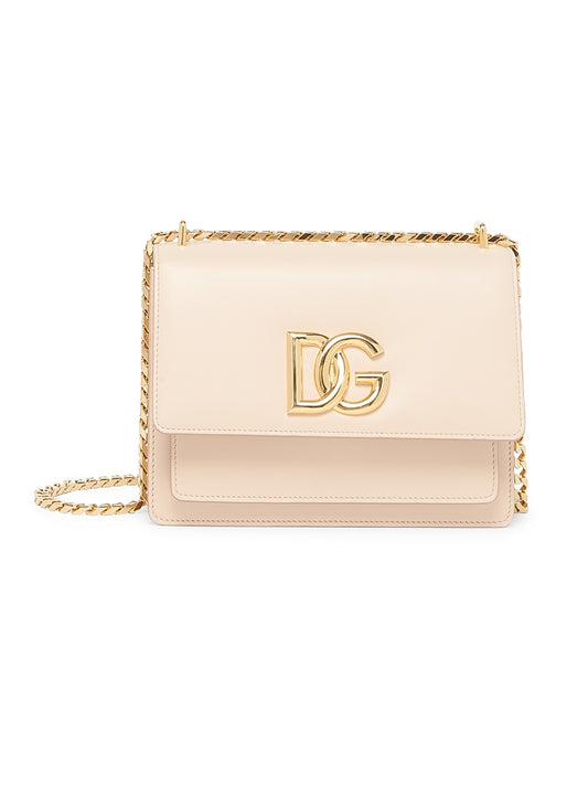 3.5 DG Leather Crossbody Bag
