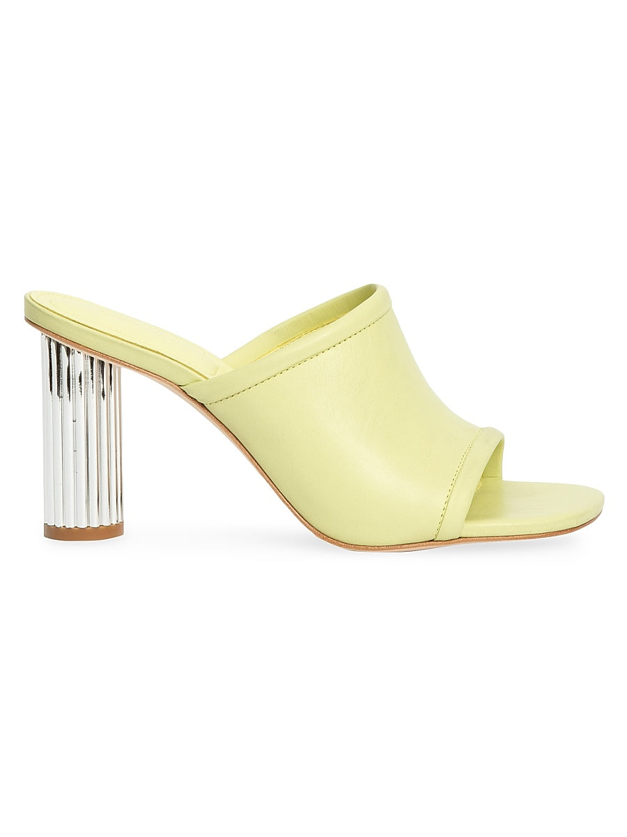 Winston 80MM Leather Mules