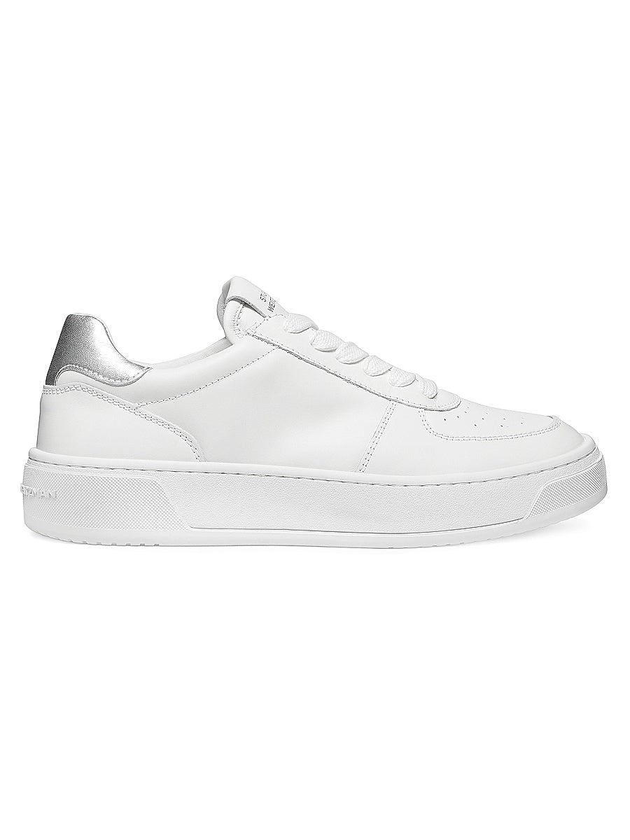 Courtside Leather Low-Top Sneakers