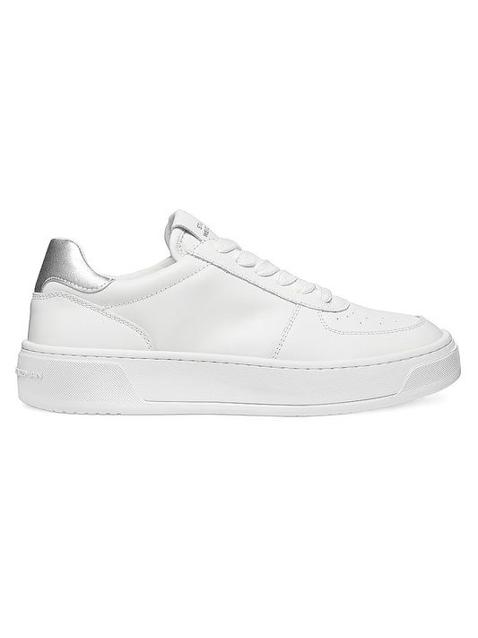 Courtside Leather Low-Top Sneakers