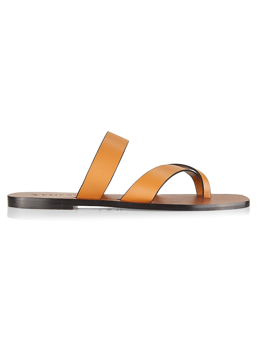 Carter Leather Slip-On Sandals