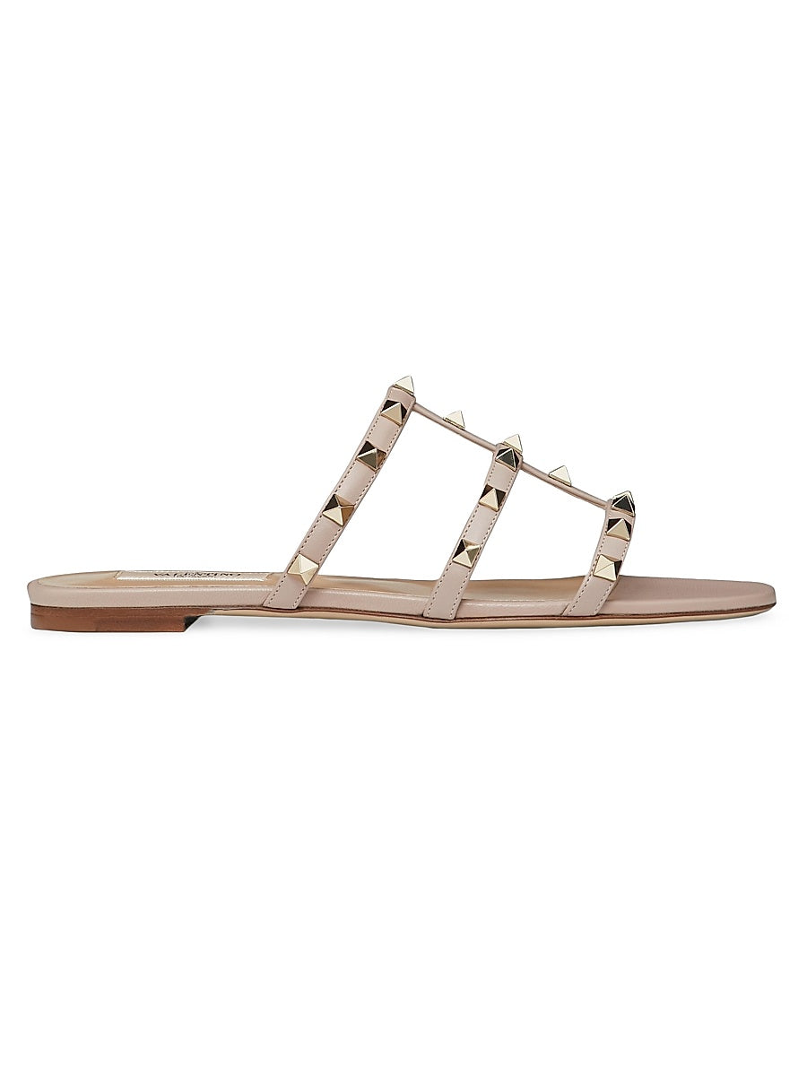 Rockstud Flat Slide Sandals