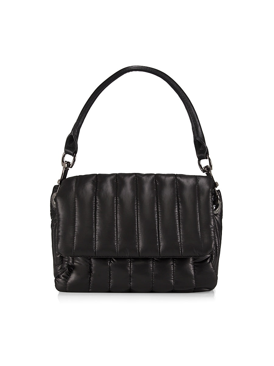 Bar Quilted Shoulder Bag