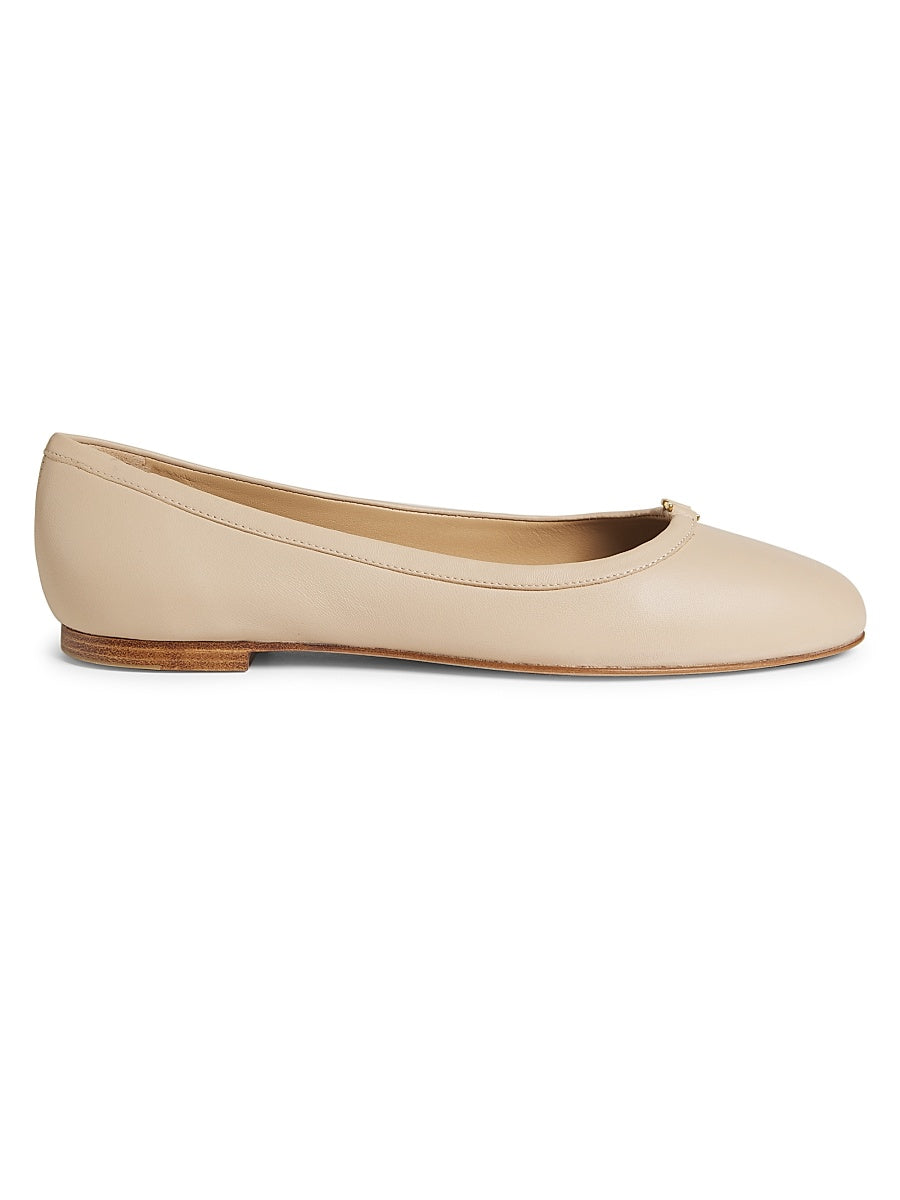Marcie Leather Ballet Flats