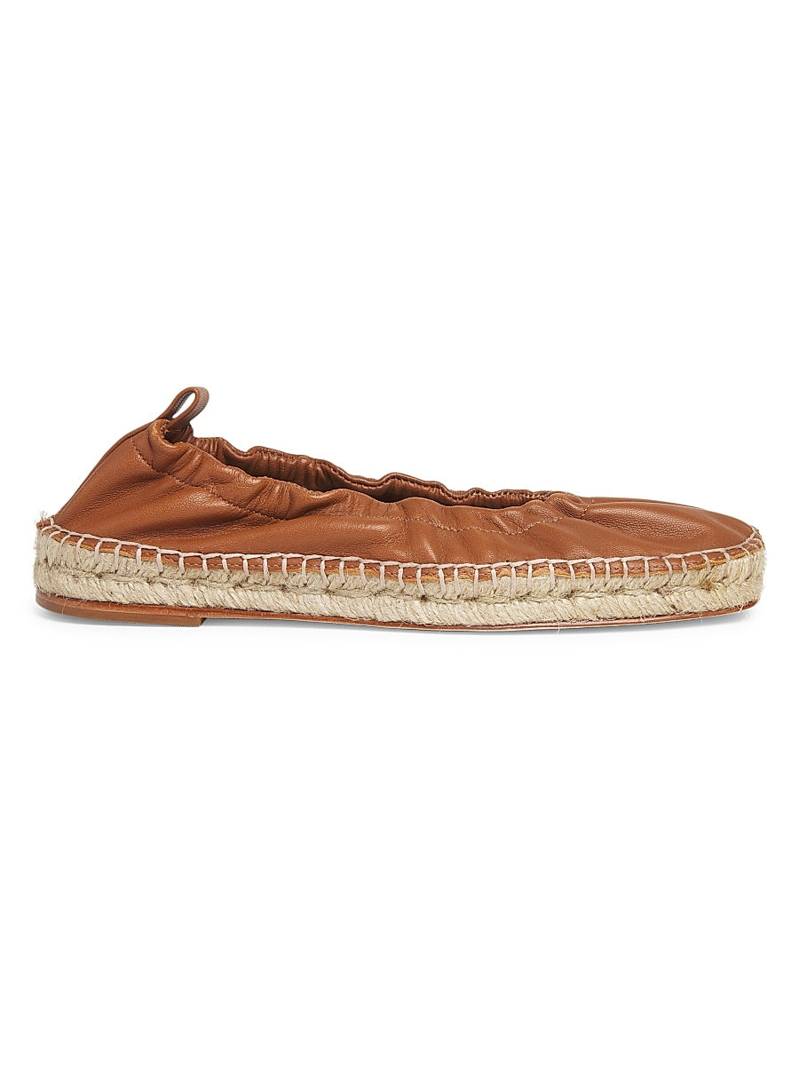 Leather Espadrilles