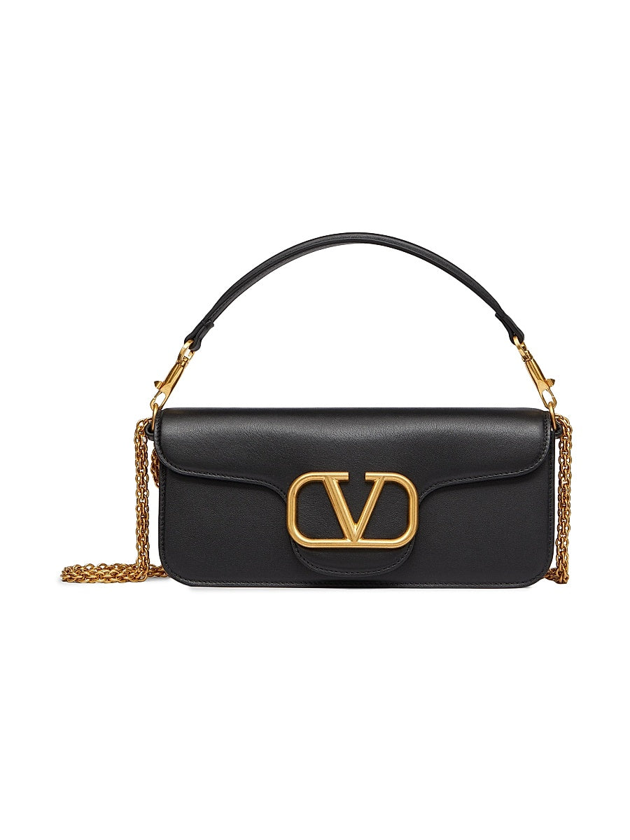 Valentino Garavani Locò Calfskin Shoulder Bag