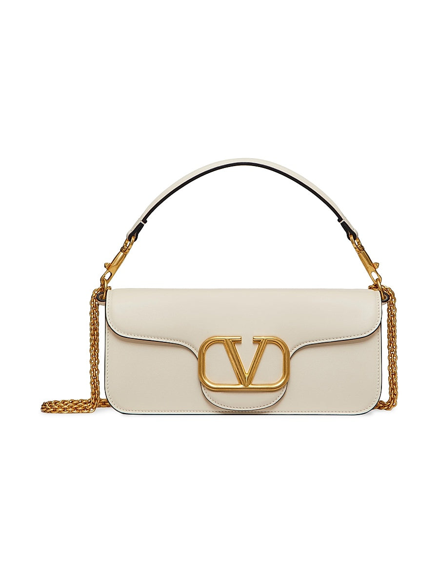Valentino Garavani Locò Calfskin Shoulder Bag