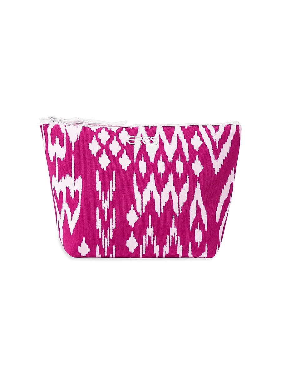 Pocket Wind Ikat-Inspired Pouch