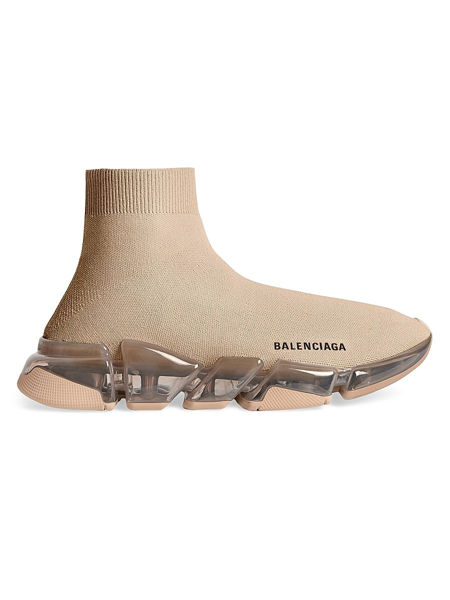 Speed 2.0 Full Clear Sole Recycled Knit Sneakers