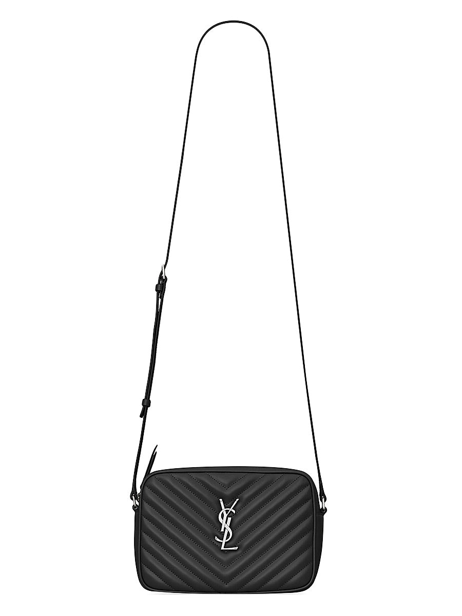 Lou Camera Crossbody Bag in Quilted Leather