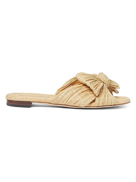 Daphne Pleated Knot Sandals
