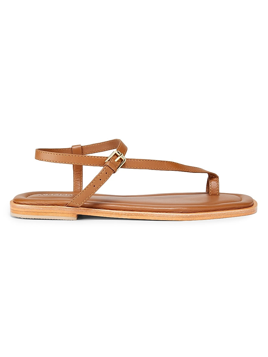 Pae Sheepskin Leather Sandals