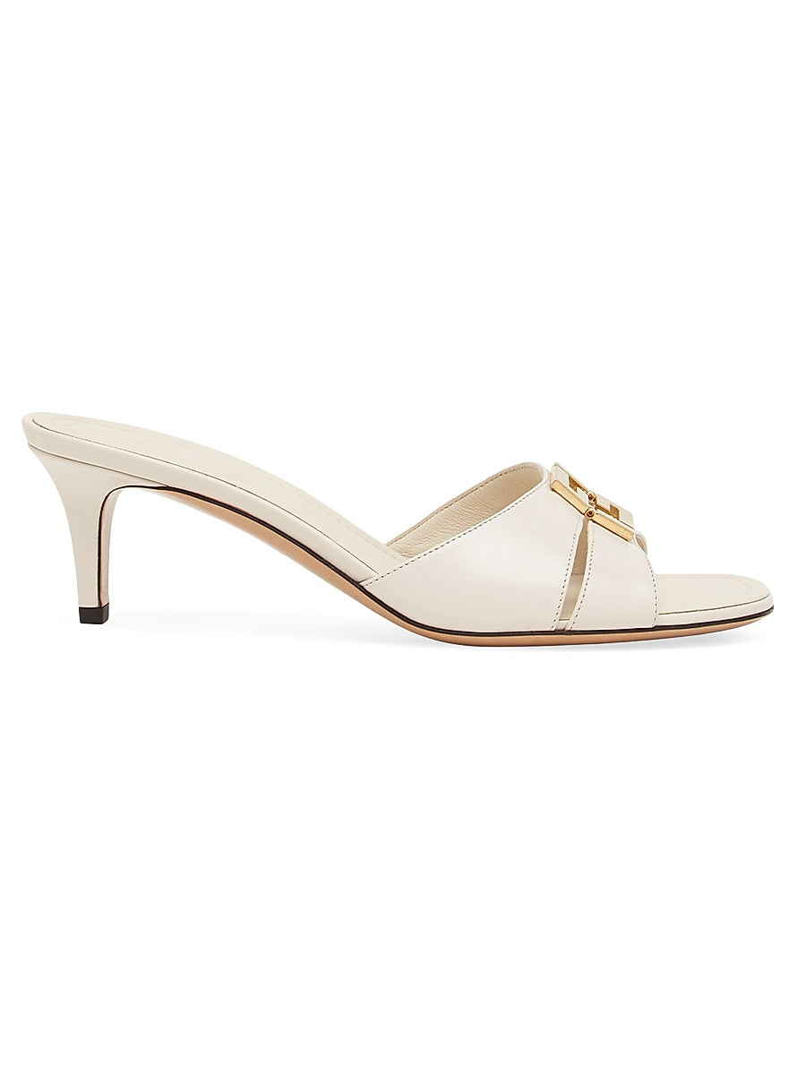 Fold 50MM Leather Mules