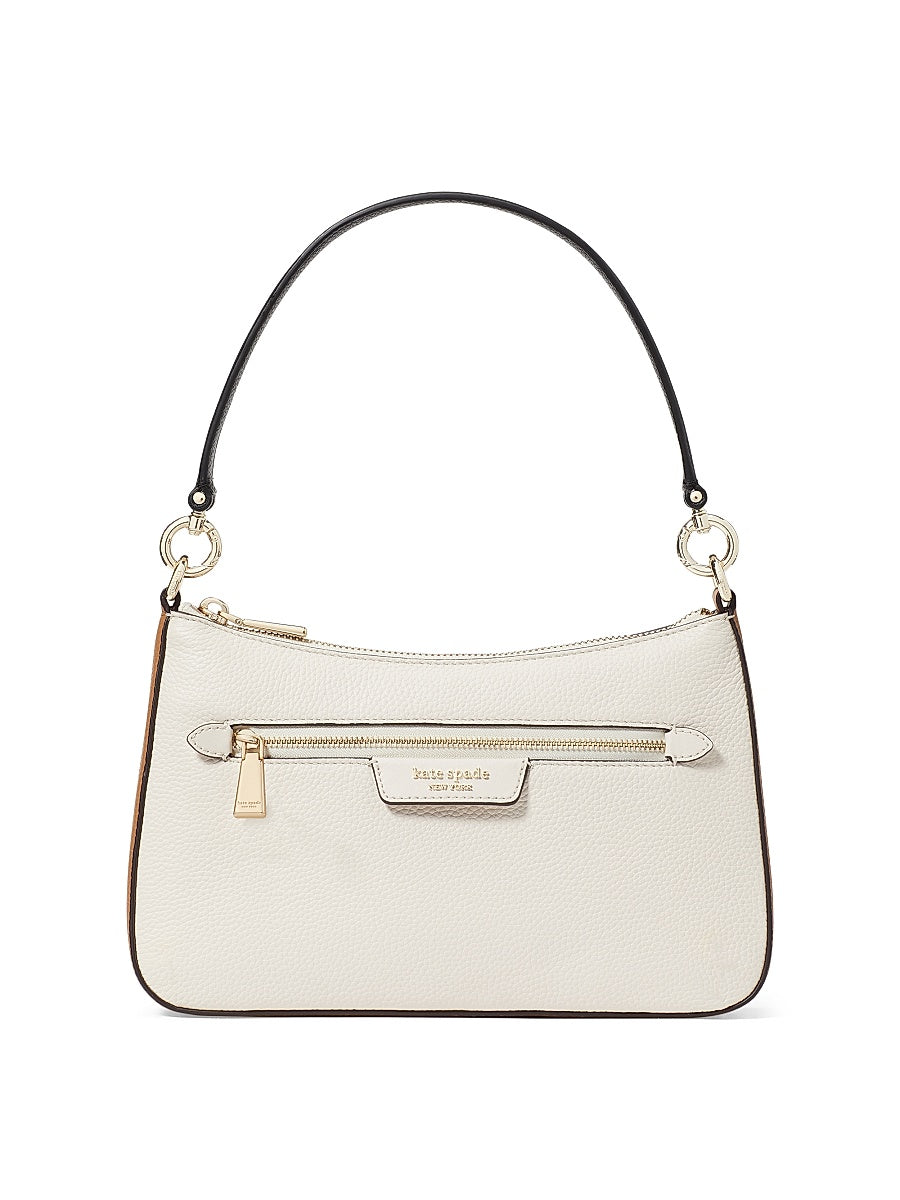 Hudson Colorblocked Leather Convertible Crossbody Bag