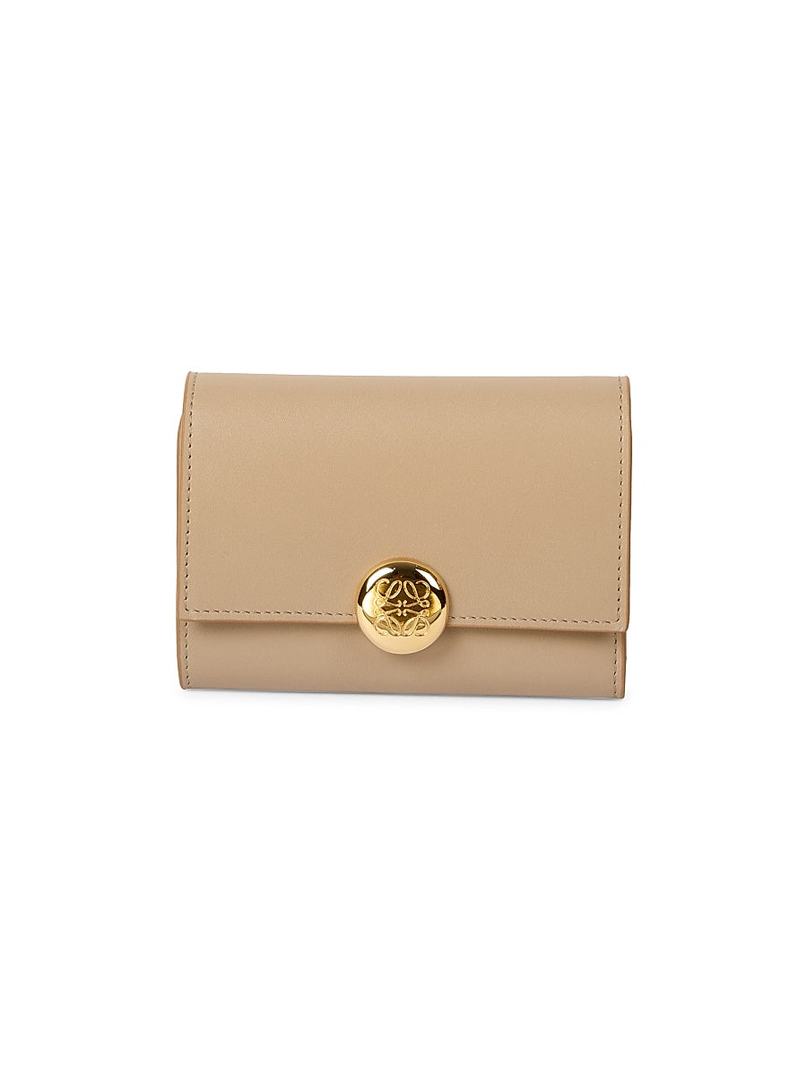 Pebbled Leather Wallet