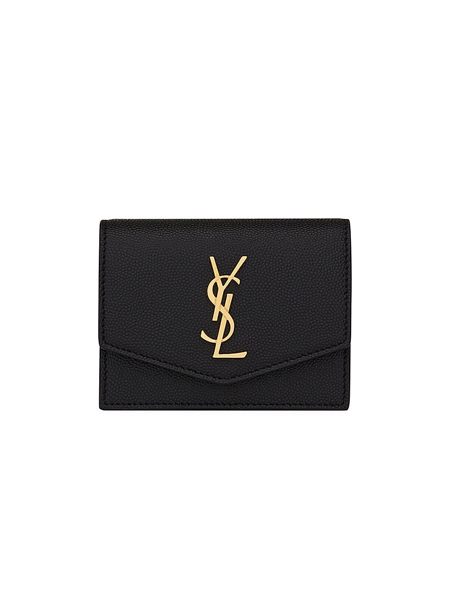 Uptown Business-Card Case in Leather